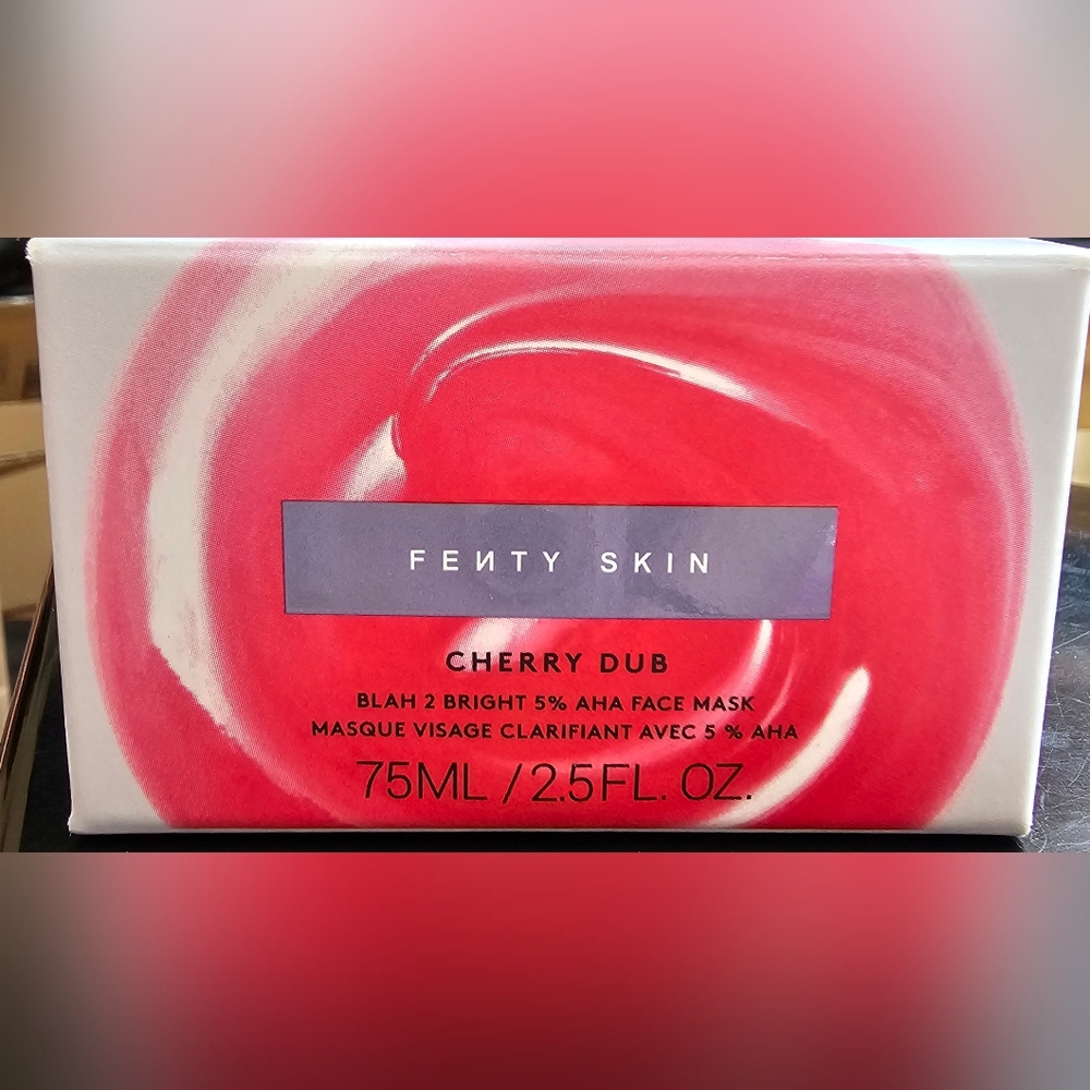 Cherry Dub AHA Face Mask - Red